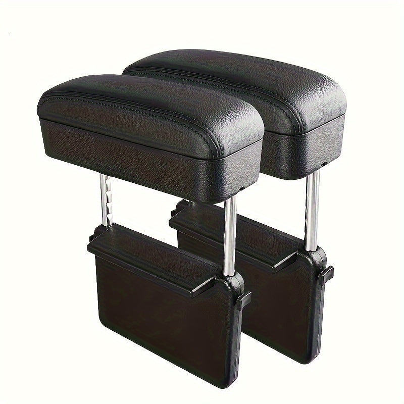 New Universal Car Armrest Box Elbow Support Adjustable Car Center Console Arm Rest Car Styling Auto Seat Gap Organizer Arm Rest
