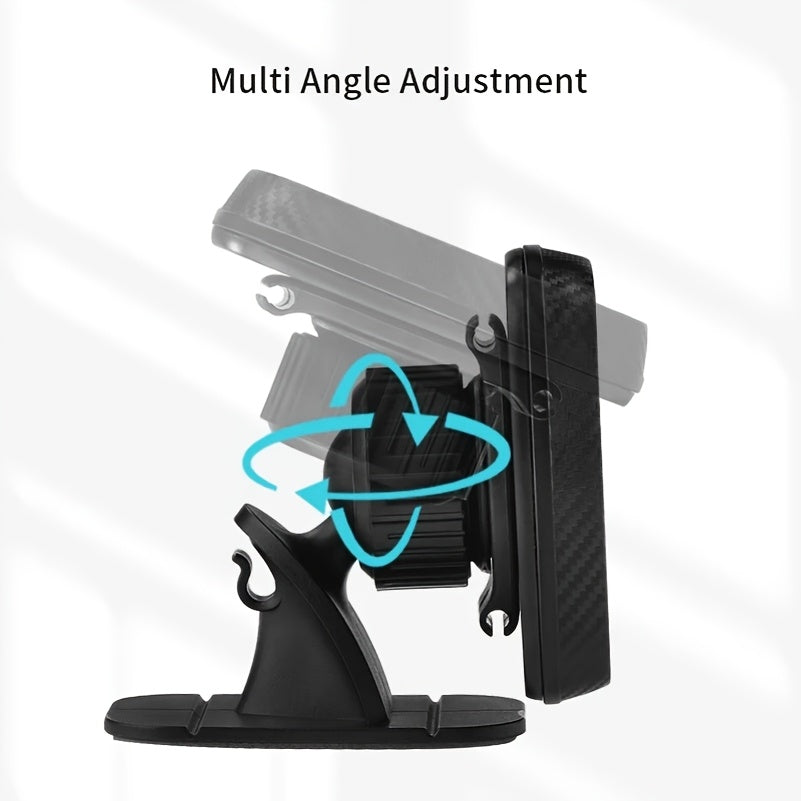 VUXS Powerful Magnet Phone Holder, Used for Dashboard, Rotatable Magnetic Phone Holder, Compatible with iPhone, Samsung And Other Phones, with 4 Metal Plates And 4 Reinforced Magnets, High-quality Magnetic Phone Holder