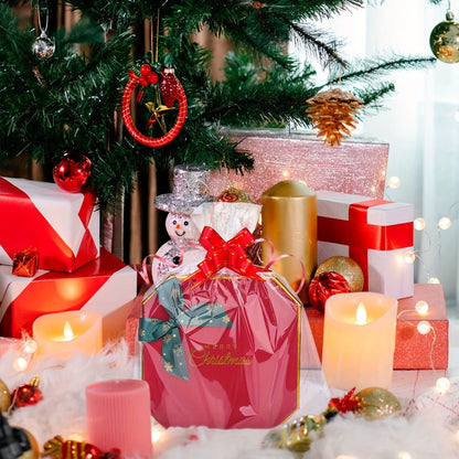 Cellophane Bags 50-Pack Large 18x30 Inch Transparent Gift Basket Wrap Bags – Clear Cellophane Wrapping for Christmas, Holidays & Gift Packaging