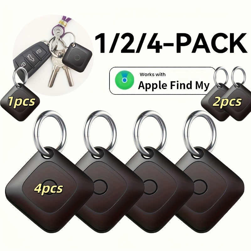 Bluetooth Item Tracker Smart GPS Finder 1/2/4 Pack - 1.43" Mini Wireless Tracker, High Decibel Alarm, App Control for Keys, Wallet, Luggage, Bags & Cars