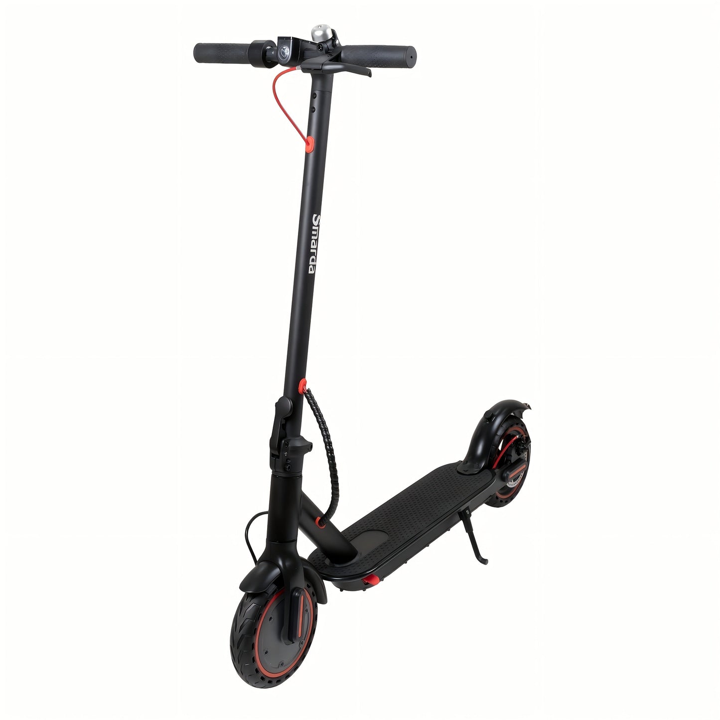 Electric Scooter for Adults 350W Motor Foldable Commuter E-Scooter 19 Miles Range 8.5" Solid Tires Portable Lightweight Travel Scooter for City Riding Shopping Commuting