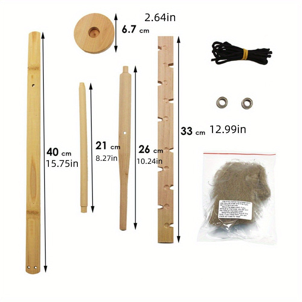 Bow Drill Fire Starter Kit – Primitive Friction Fire Making Set for Survival & Camping
