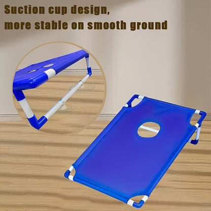 Cornhole Bean Bag Set 6pcs with Carry Bag & Gift Box – Dual Color Sandbags for Cornhole Board Game, Outdoor Party, Backyard, Beach & Camping Entertainment – Blue or Red