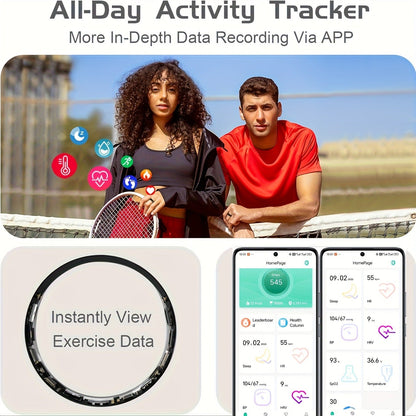 Health Tracking Smart Ring – HRV, Sleep & Activity Monitor