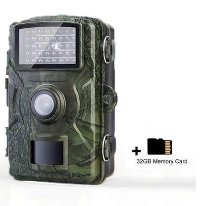 Trail Camera 48MP Night Vision Wildlife Camera, 1296P HD, 120° Wide Angle, 0.2s Fast Trigger, IP66 Waterproof, Motion Activated, IR Night Vision Up to 33ft, Game Camera for Hunting & Outdoor Surveillance