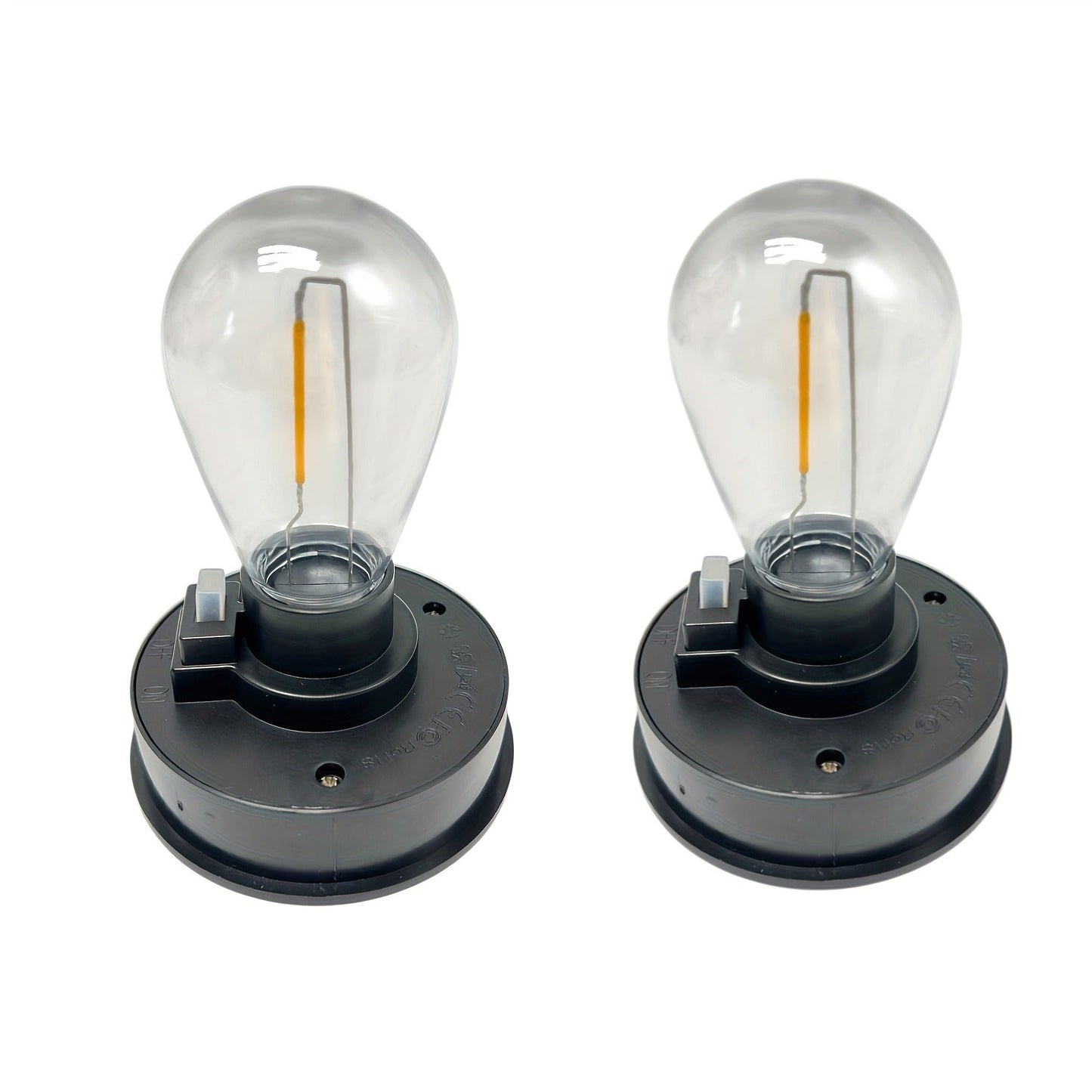 Solar Lantern Replacement Bulb IP65 Waterproof – Outdoor Solar Light Accessory, Top Bulb Replacement Kit | 2, 6 or 12 Pack