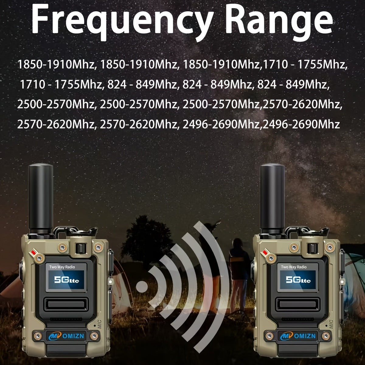 OMI M8 POC Walkie Talkie 5000 Miles, SIM Card Included