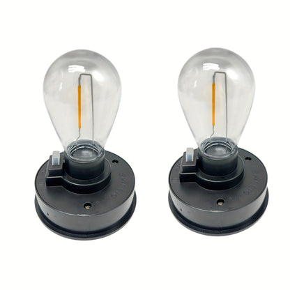Solar Lantern Replacement Bulb IP65 Waterproof – Outdoor Solar Light Accessory, Top Bulb Replacement Kit | 2, 6 or 12 Pack