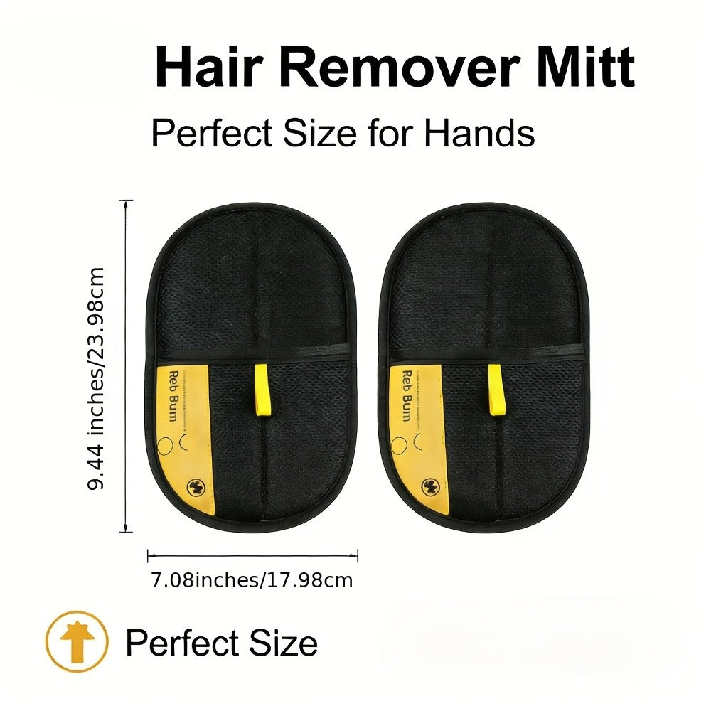 Pet Hair Removal Gloves 4-Pack – Static Elimination Technology, Reusable Lint Remover for Sofa, Bedding, Clothing, Blankets, Cat & Dog Beds, Plush Toys, Hard-to-Reach Areas