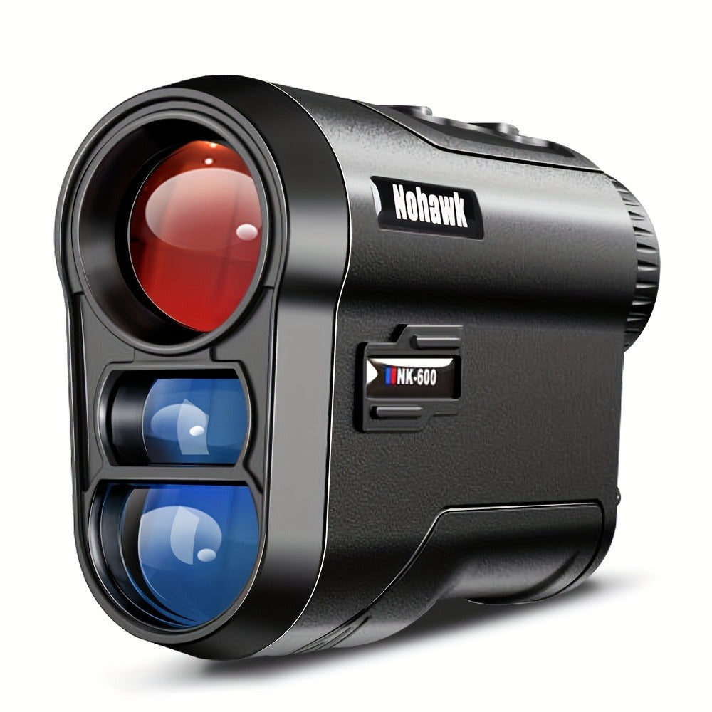 Laser Rangefinder 1000M USB Rechargeable – Hunting & Golf Range Finder with Speed, Altitude & Slope Compensation | M/Yard Switch, 7 Measurement Modes, Compact Design