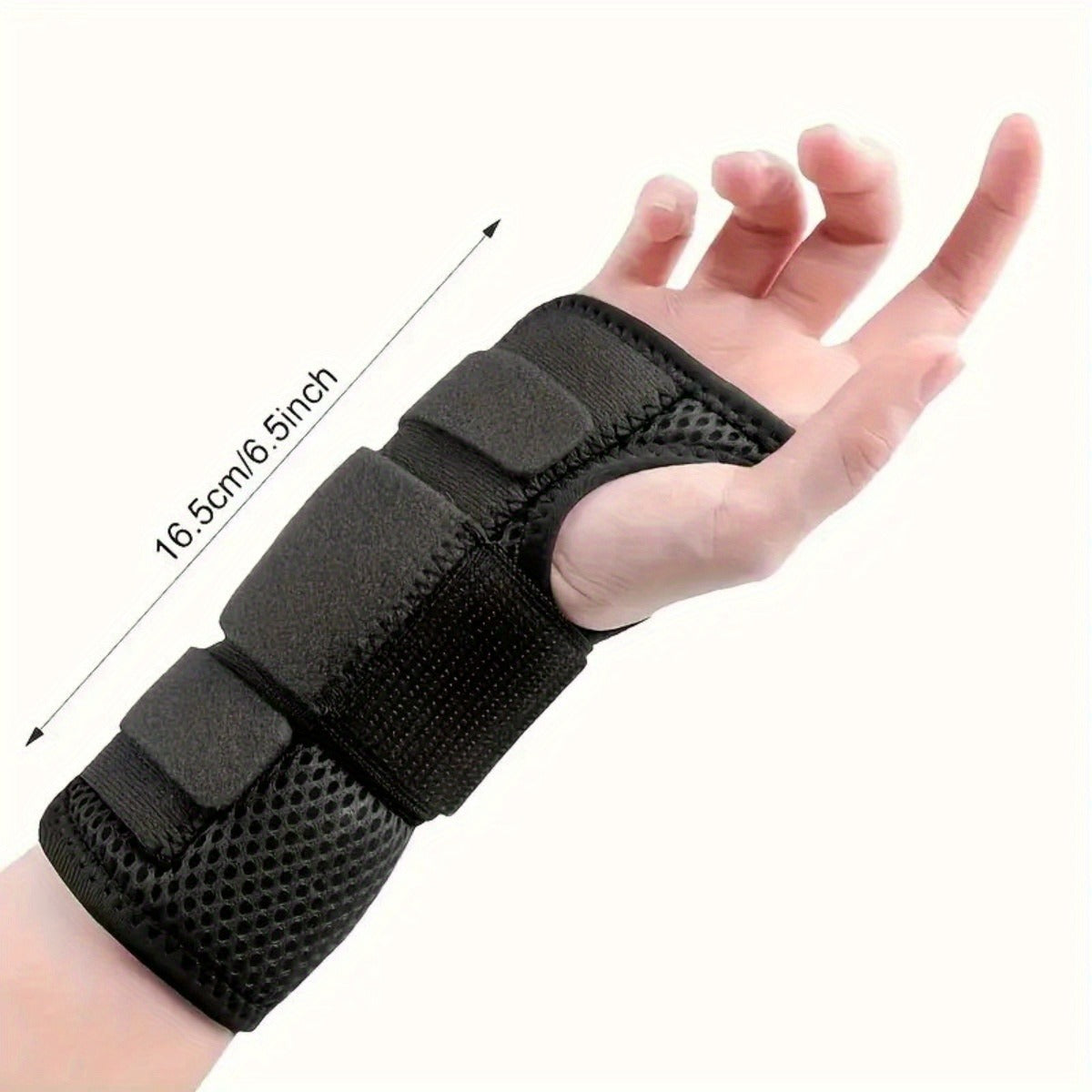 Carpal Tunnel Wrist Brace 2-Pack – Left & Right Hand Adjustable Compression Night Support Splint | One Size Fits All Wrist Stabilizer for Carpal Tunnel Syndrome, Tendonitis & Arthritis Relief