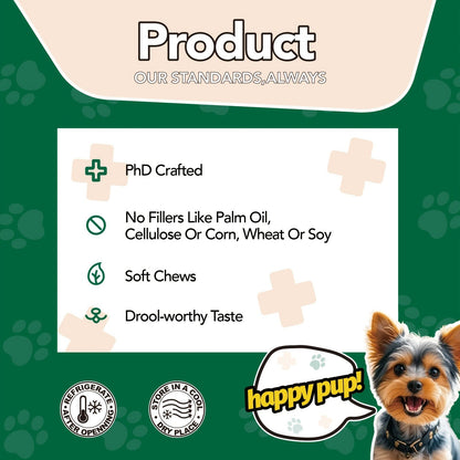 Calming Chews for Dogs & Cats 90ct – Natural Herbal Anxiety & Stress Relief Supplement for Separation, Thunder, Fireworks & Barking, Supports Sleep & Emotional Health, Chicken Flavor