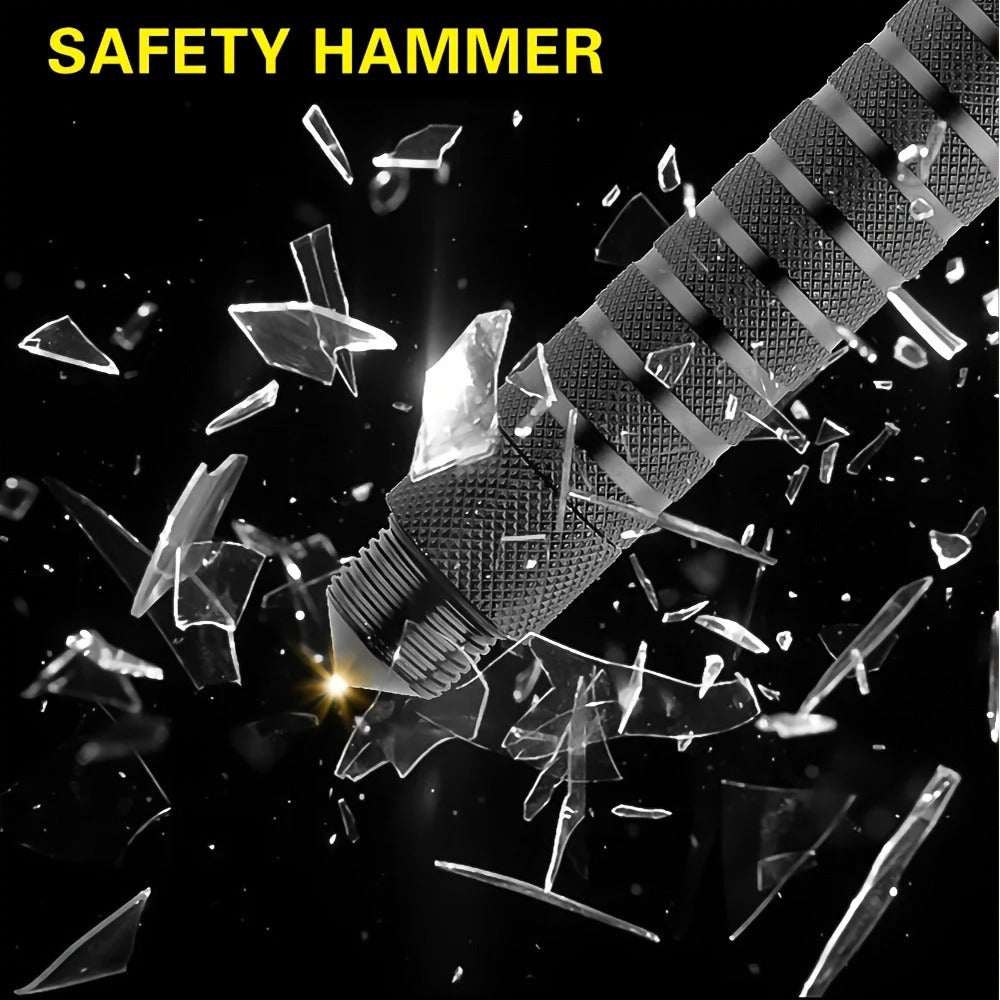 Survival Hatchet Camping Axe Multitool Folding Axe with Hammer Magnesium Fire Starter Flint Rod Emergency Breaching Tool for Camping Hiking Off-Road Outdoor Adventures Multiple Styles
