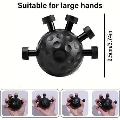 Finger & Forearm Grip Strength Trainer – Adjustable 44-99 lbs, Textured Surface, for Guitar, Climbing & Sports Training