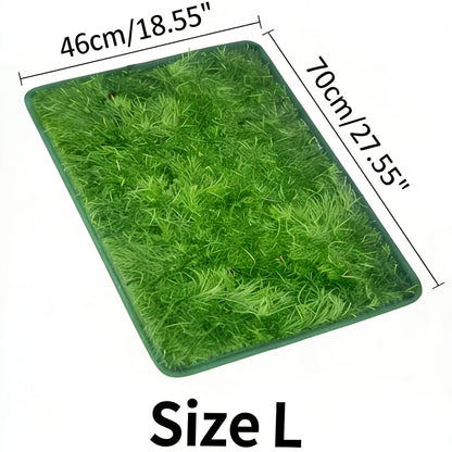 Artificial Grass Dog Potty Pad Washable Reusable - Odor-Proof Pet Training Lawn Mat for Indoor Outdoor Use, Dog Urine Grass Pad 18 x 28 Inch for Puppies & Adult Dogs