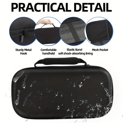 Hard Shell Walkie Talkie Case for Baofeng UV-5R BF-F8HP UV-82 UV-S9 Plus BF-888S GM-15 Pro – Handheld Ham Radio Hard Storage Carrying Bag with Soft Lining for Radio & Accessories