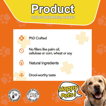 Hip & Joint Supplement for Dogs with Glucosamine & Chondroitin - MSM, Alaskan Salmon Oil Soft Chews for Mobility & Flexibility, Advanced Joint Care for All Breeds, Chicken Flavor, 90 Count