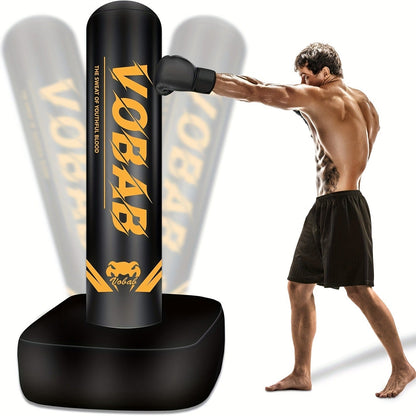 70-Inch Freestanding Punching Bag with Stand for Adults – MMA, Muay Thai, Karate & Boxing Training, Men & Women