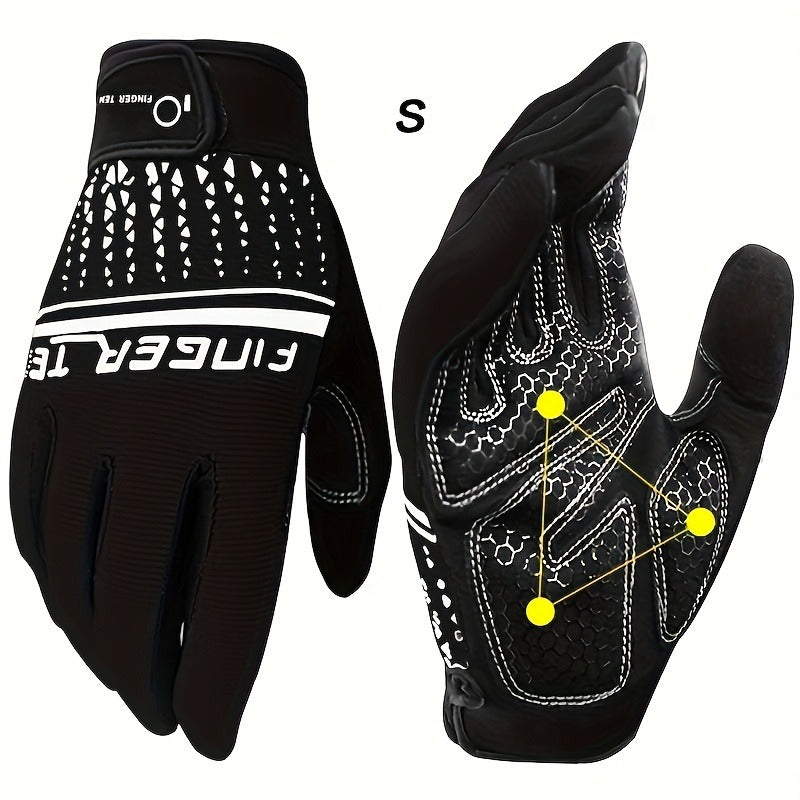 Workout Gloves Full Finger Touchscreen Gel Padded Anti-Slip for Men Women Gym Weight Lifting Cycling Fitness Driving Exercise Training Gloves S-XL