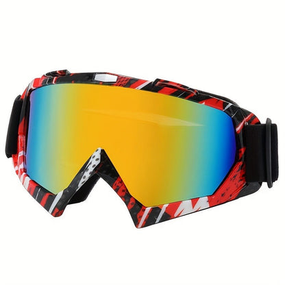 Windproof Ski Goggles with UV Protection – Gradient Lens, Anti-Fog, for Alpine Skiing Snowboarding Snowmobile Off-Piste Skating Outdoor Winter Sports