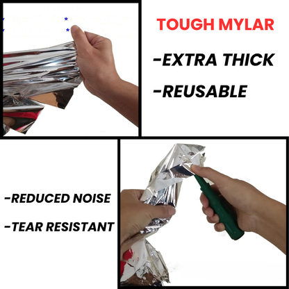 Emergency Bivy Sleeping Bag – Thermal Mylar Survival Sack