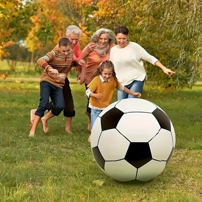 Giant Inflatable Soccer Ball for Indoor & Outdoor Use – Large Beach Ball for Pool Parties, Backyard Games, Playground Kickabout & Events – Fun Summer Sports Ball for Kids & Adults