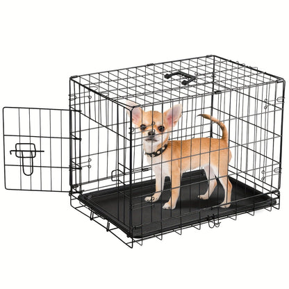 Pet Playpen Exercise Pen for Dogs 8 or 16 Panel Modular Indoor Outdoor Dog Fence - 24 32 40 Inch Height Options for Small Medium Large Dogs & Puppies Sturdy Portable Enclosure