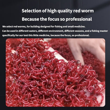 Liquid Fish Bait Red Worm Attractant – Powerful Fishing Bait Enhancer for Trout, Carp, Bass, Cod | 100ml Concentrated Fish Attractant Scent Lure