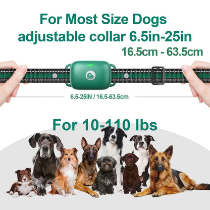 Smart Dog Training Collar with Remote - 3 Training Modes with Training Icons Electric Shock Collar Receiver Function for Large & Medium Dogs 2 Dog or 3 Dog Sets