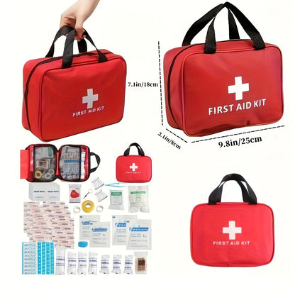 Waterproof Compact First Aid Kit – 25-Piece Premium Trauma Medical Kit for Home, Car, Travel, Camping, Hiking & Boating