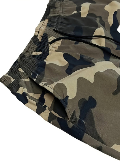 Unisex Cargo Shorts - Printed 3