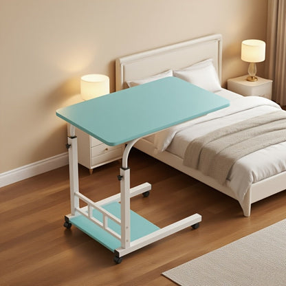 Bedside Table with Wheels Adjustable Height – Multi-Style Nursing Care Table for Elderly & Patients | Single & 3-Tier Rolling Overbed Dining Table, Home Medical Convalescent Furniture, 13 Styles