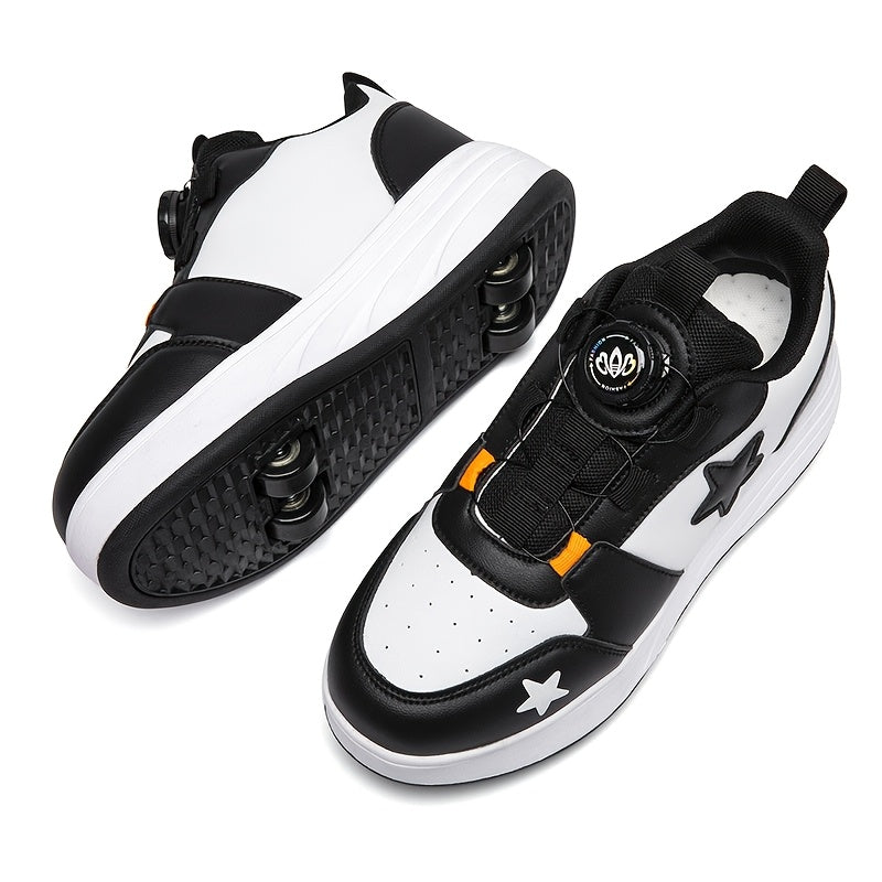 Boys Roller Shoes - Breathable Mesh 537893