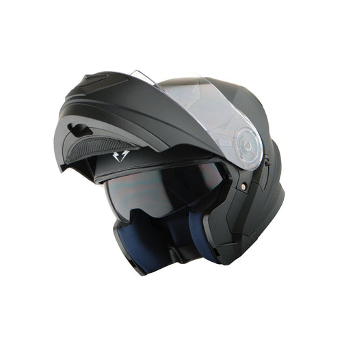 Motorcycle Modular Full Face Dual Visor Helmet Sun Shield Optional LED Tail Light: Modular901