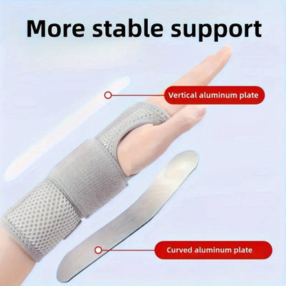 Carpal Tunnel Wrist Brace 2-Pack – Left & Right Hand Adjustable Compression Night Support Splint | One Size Fits All Wrist Stabilizer for Carpal Tunnel Syndrome, Tendonitis & Arthritis Relief