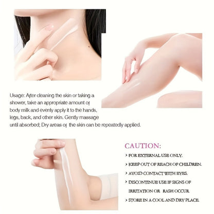Niacinamide Body Lotion 8.45oz – Silky Moisturizing Formula Deep Hydration Brightening Smooth Skin Feel Lightweight Non-Greasy All Skin Types Daily Body Moisturizer Vitamin B3 250ml