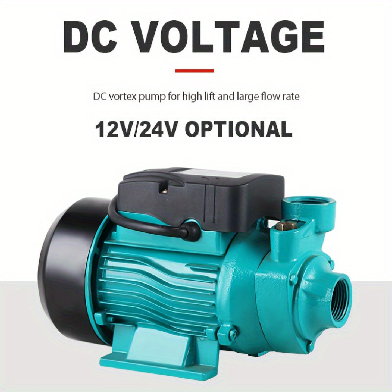 200W Solar-Powered Submersible Pump And Deep Well Pump - Suitable for Irrigation Of Farms, Pastures, Households, Lawns And Gardens, Outdoor Camping, Cleaning Of RVs, Convenient Water Access for Various Purposes. Equipped with 12V/24V DC Cables.