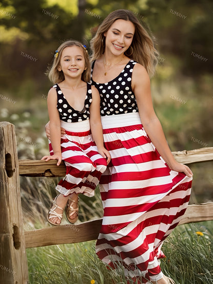 Mommy and Me Floral Dress Set - Floral Long Sleeve Summer
