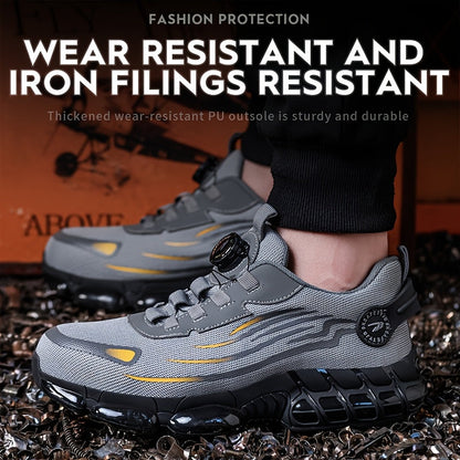 Men's Work & Safety Boots - Steel Toe Protection & Non-Slip Sole 239717