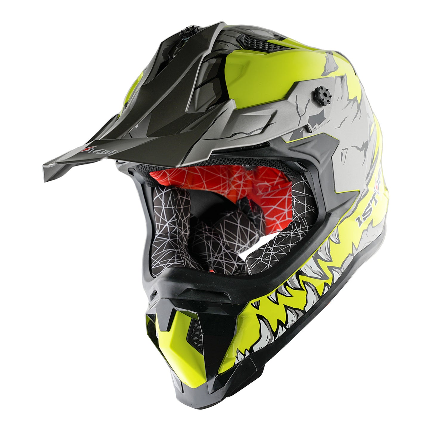 Adult Motorcycle Helmet ATV Dirt Bike Helmet Track Style
