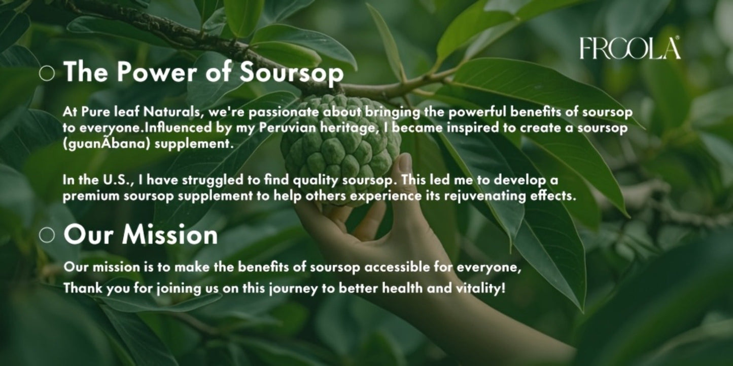 Soursop Capsules 24-in-1 with Sea Moss, Shilajit, Lion's Mane, Black Seed Oil, Chlorophyll & Turmeric – Immune & Liver Health Daily Wellness Supplement for Women & Men