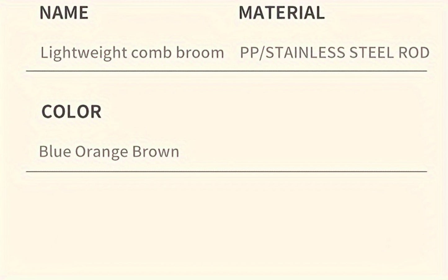 Folding Broom and Dustpan Set 50 Inch Extended Handle - Dense Elastic Bristles Wide Deep Dustpan for Dust Hair Debris, Foldable Broom for Home Kitchen Bathroom Bedroom Living Room, Blue White Black Orange Khaki
