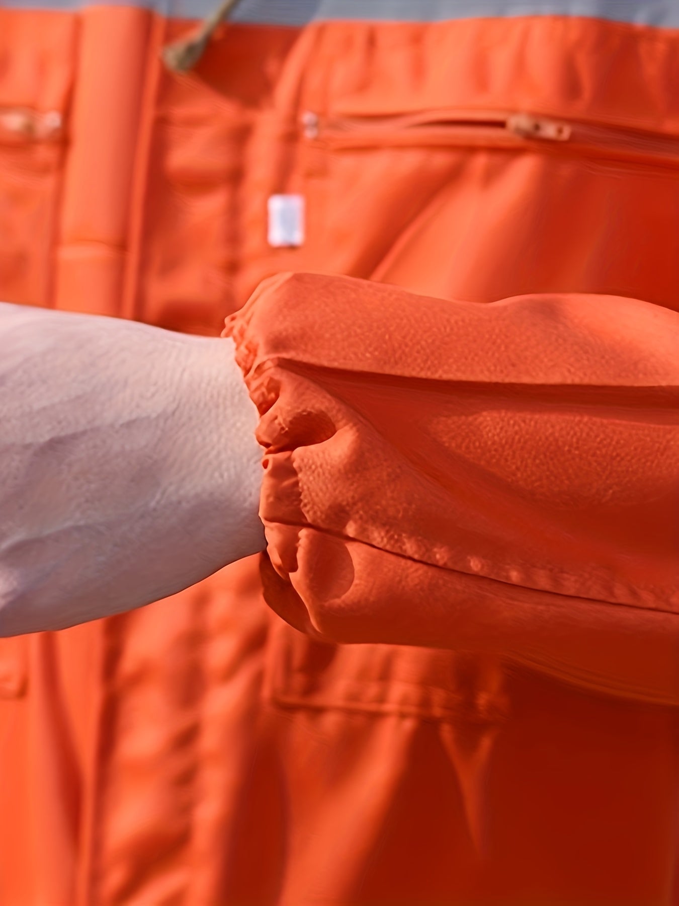 Unisex Work Coveralls - Multi-Zipper Pocket Design
