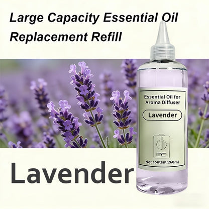 Large Capacity Essential Oil 8.79oz – Premium Long-Lasting Floral Fragrance, Leak-Proof, Diffuser Compatible | Hilton, Shangri-La, Gardenia, Lavender, Ocean