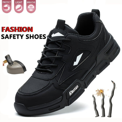 Men's Work & Safety Shoes - Non-Slip Sole for Outdoor & Travel 14149 514149