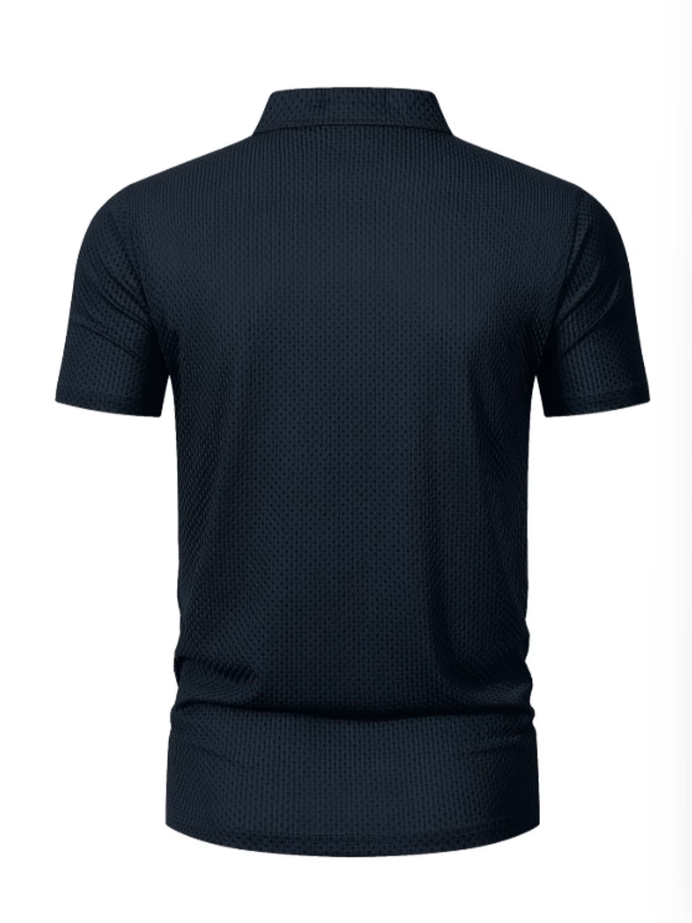 Men's Solid Color Shirt - Short Sleeve 770021