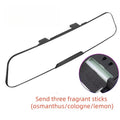 Anti-glare Rearview Mirror, Universal 12-inch (305mm), Wide-angle Panoramic Convex Rearview Mirror, Can Be Clipped On The Original, Eliminating Blind Spots And Anti-glare for Cars, SUVs And Trucks. Give Away 3 Aromatherapy.