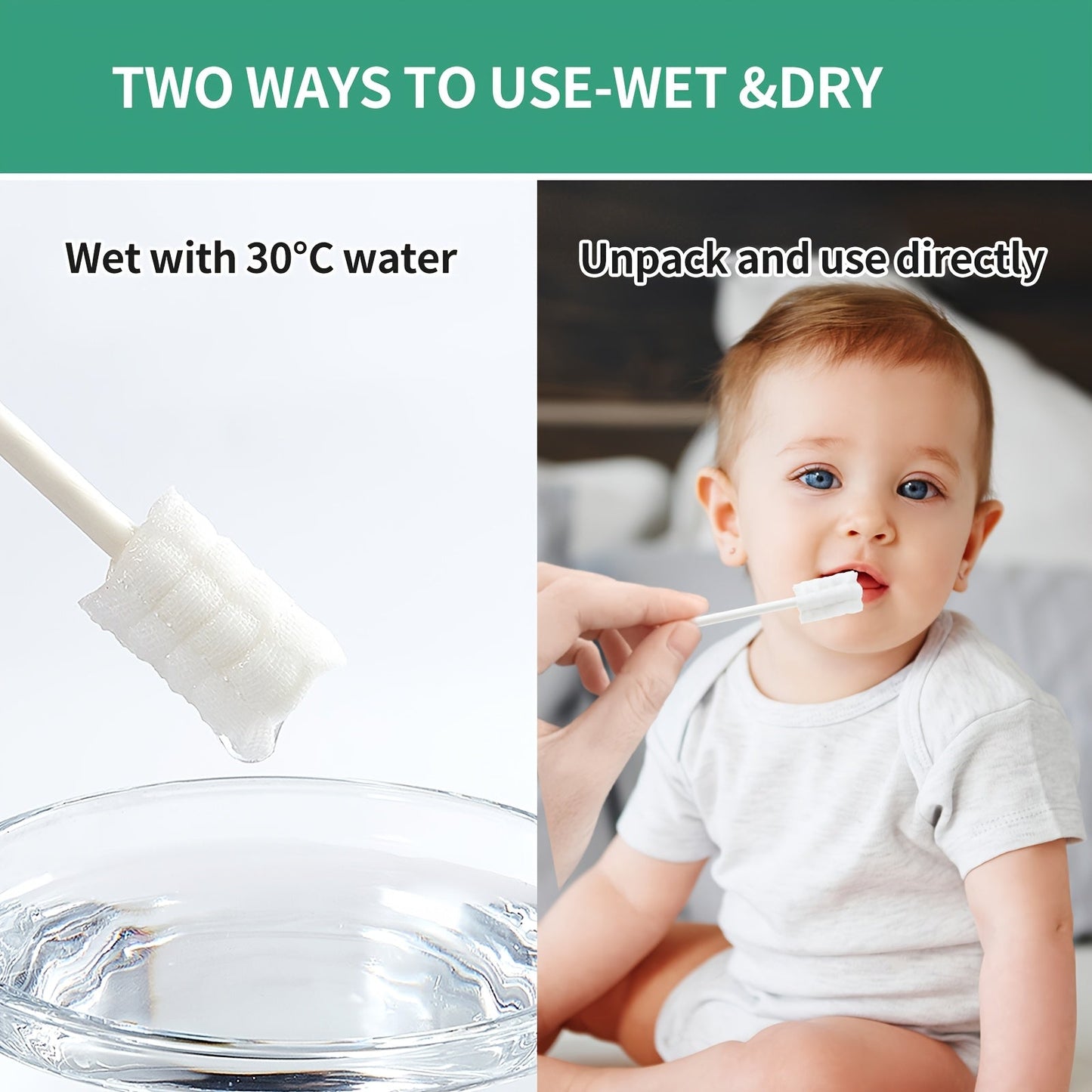 Baby Oral Care - 48-pcs Tongue Cleaner Toothbrush