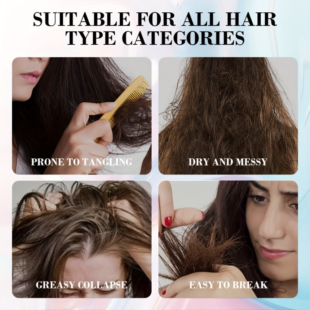 Perfumed Hair Mist Smoothing Spray 100ml — Heat Protection, Anti-Frizz, Moisturizing & Detangling Leave-In Formula | Long-Lasting Fragrance for Straight, Curly & Frizzy Hair | All Hair Types Unisex