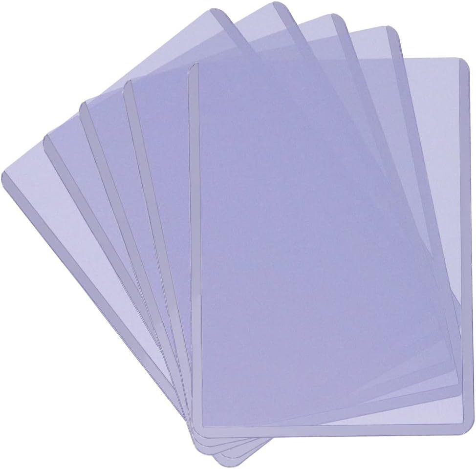 Top Loaders Card Sleeves Bundle 200ct – 3x4 Clear Rigid PVC Protectors for Standard Trading Cards, Pokemon MTG Sports TCG, Storage Display Shipping Safe, Card Collector Gift